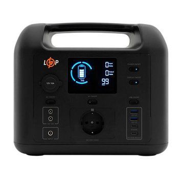 Багатофункціональна портативна зарядна станція LP CHARGER 500 (500W, 518Wh) LP20053 фото