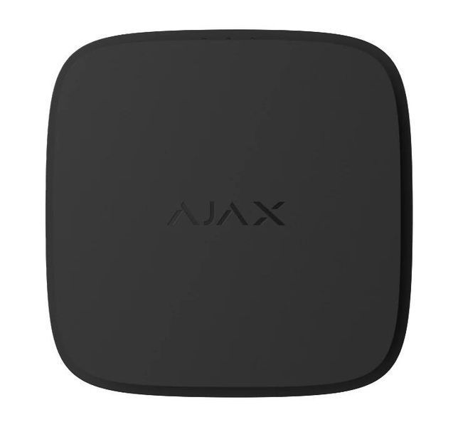 Бездротовий пожежний датчик тепла та диму AJAX FireProtect 2 SB (Heat/Smoke) black LP30195 фото