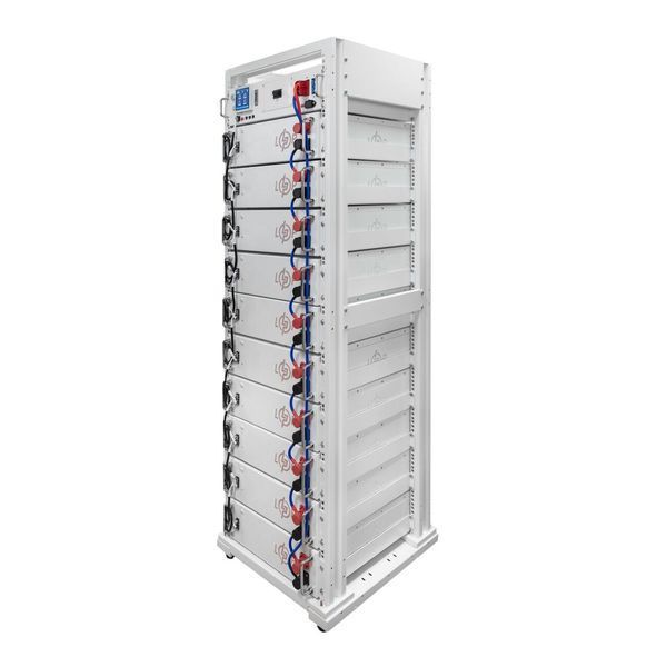 Аккумулятор LP LiFePO4 Battery HVM 512V 100Ah (51200 Wh) BMS 125А AB Lrack white LP37906 фото