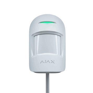 Проводной датчик движения для помещений AJAX MotionProtect Plus Fibra (white) LP22442 фото