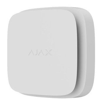 Бездротовий пожежний датчик тепла та диму AJAX FireProtect 2 RB (Heat/Smoke) white LP30192 фото