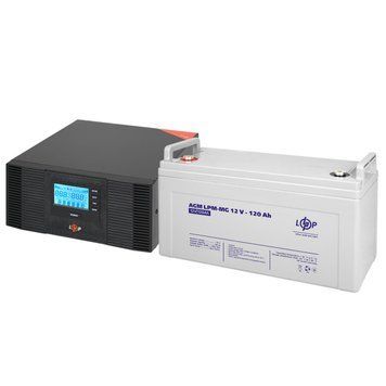 Комплект резервного живлення LP (LogicPower) ДБЖ + мультигелева батарея (UPS B1500 + АКБ MG 1440W) LP20000 фото