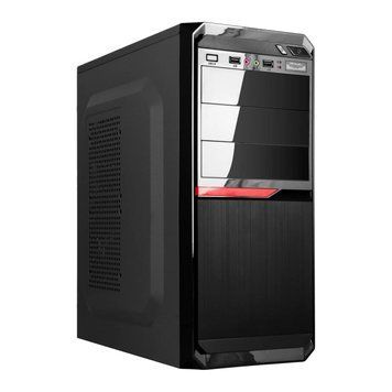 Корпус LP 2111 - 400W 8 см black case chassis cover 2xUSB2.0, 1xUSB3.0 LP15492 фото