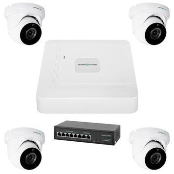 Комплект відеоспостереження на 4 камери GV-IP-K-W74/04 5MP LP23191 фото