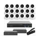 Комплект відеоспостереження на 18 камер GV-IP-K-W85/18 5MP LP29590 фото 1