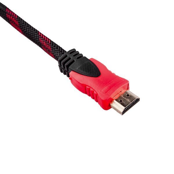 Кабель HDMI-HDMI Ver 1.4 для 3D 1.8 м (дод. обплетення) LP2766 фото