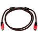 Кабель HDMI-HDMI Ver 1.4 для 3D 1.5 м (дод. обплетення) LP2765 фото 1