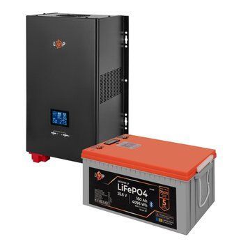 Комплект резервного живлення LogicPower 2300W + літієва (LiFePO4) батарея 4096Wh LP40163 фото