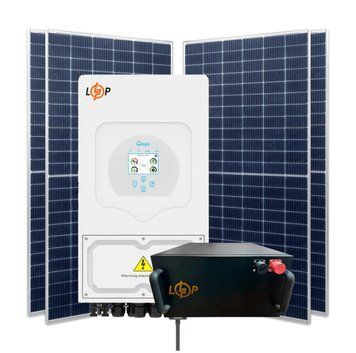 Гибридная станция 6 квт (1ф.) с LiFePO4 на 11,7 кВт LP31210 фото