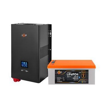 Комплект резервного живлення LP(LogicPower) ДБЖ + літієва (LiFePO4) батарея (UPS W3600 + АКБ LiFePO4 5888W) LP37461 фото