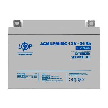 Акумулятор мультигелевий LPM-MG 12V - 26 Ah LP6557 фото