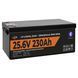 Аккумулятор LP LiFePO4 25,6V - 230 Ah (5888Wh) (Smart BMS 150А) с BT пластик LP30384 фото 4