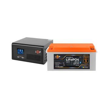 Комплект резервного живлення LP(LogicPower) ДБЖ + літієва (LiFePO4) батарея (UPS В1500 + АКБ LiFePO4 2560W) LP37445 фото