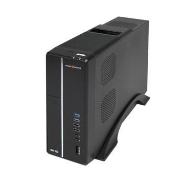 Корпус LP S602 BS 400W Slim 2хUSB 2.0 LP1594 фото