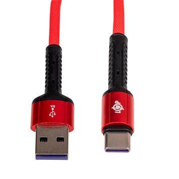 Кабель (шнур) LP USB 3.0 to USB Type-C 5A с быстрой зарядкой (QC) 1м LS63C-5A LP30337 фото