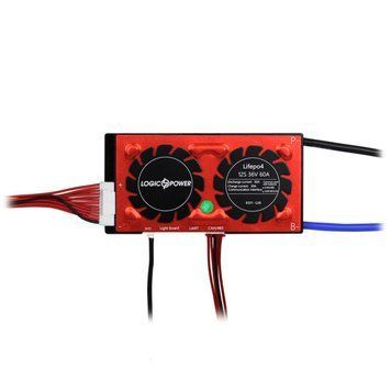 Smart BMS плата LP LiFePO4 36V 12S Dis 60A Ch 30A UART+RS485+CAN LP16351 фото
