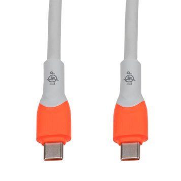 Кабель (шнур) LP USB Type-C to USB Type-C 2.4A 100W с быстрой зарядкой (PD) 2м C1001MC LP30334 фото