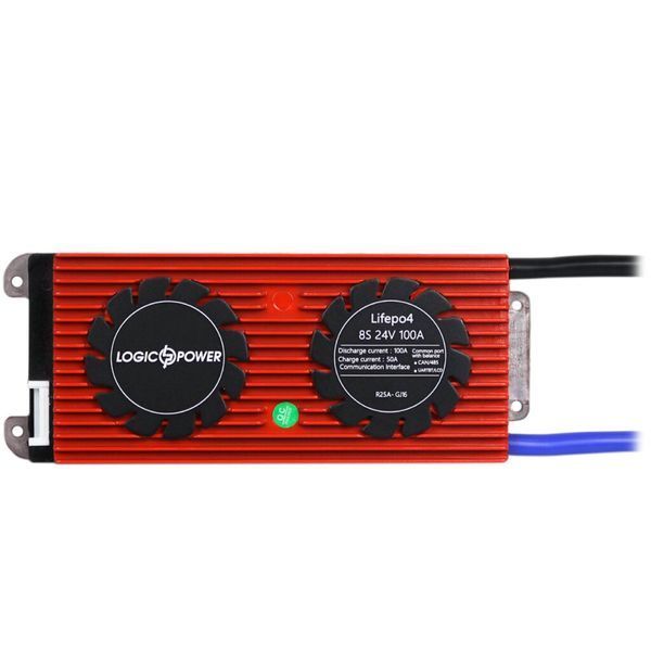 Smart BMS плата LP LiFePO4 24V 8S Dis 100A Ch 50A UART+RS485+CAN LP16350 фото